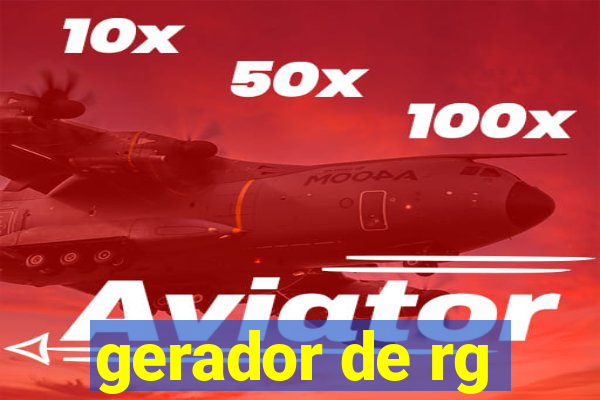 gerador de rg